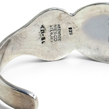 925Collection Taxco sterling silver cuff interior showing Hecho in Mexico and 925 hallmark stamps