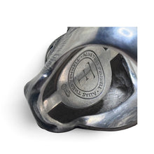 925Collection Theo Fennell Alias sterling silver bull head ring showing interior hallmark branding