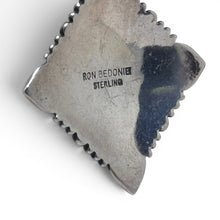 Native American Signed Sterling Earring
