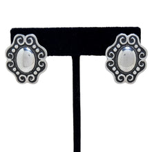 1970s Sterling Southwestern Earrings