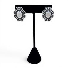 1970s Sterling Southwestern Earrings
