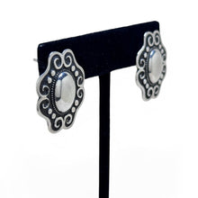 1970s Sterling Southwestern Earrings