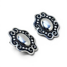 1970s Sterling Southwestern Earrings