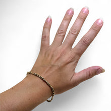 14k Rope Chain Bracelet