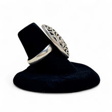 Floral Openwork Ring Size 8