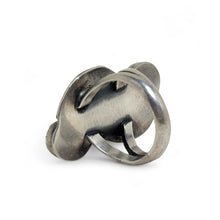 1960s Turquoise Leaf Ring 7 1/4