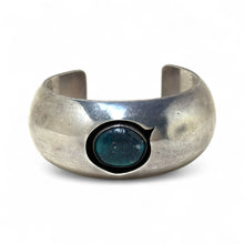 Navajo Kingman Turquoise Shadbowbox Cuff