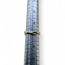 14k Topaz and Diamond Ring Size 6 3/4