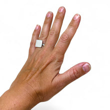 Minimalist Square Signet Ring Size 6 1/2