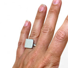 Minimalist Square Signet Ring Size 6 1/2