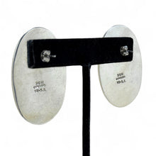 Extra Large Taxco Concho Style Earrings