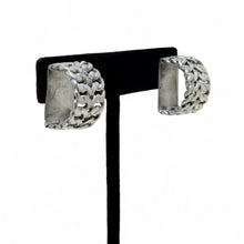 Taxco Curb Chain Domed Earring