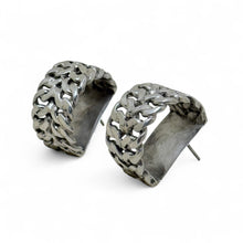 Taxco Curb Chain Domed Earring