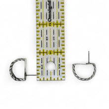 Taxco Curb Chain Domed Earring