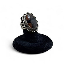 1940s Petrified Wood Native Made Ring size 5 3/4