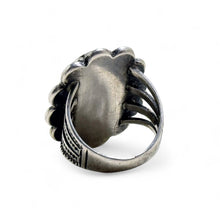 1940s Petrified Wood Native Made Ring size 5 3/4