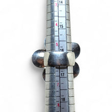 Flower Petal Sterling Ring size 5 3/4