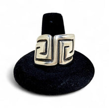 Taxco Key Pattern Sterling Ring size 11.5