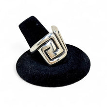 Taxco Key Pattern Sterling Ring size 11.5