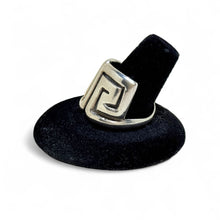 Taxco Key Pattern Sterling Ring size 11.5