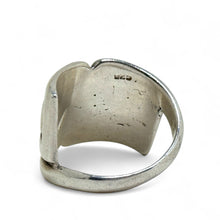 Taxco Key Pattern Sterling Ring size 11.5