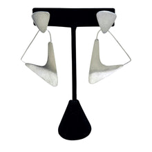 Taxco Modernist Boomerang Earring