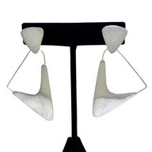Taxco Modernist Boomerang Earring