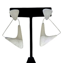 Taxco Modernist Boomerang Earring
