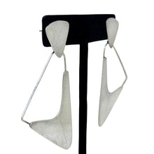Taxco Modernist Boomerang Earring