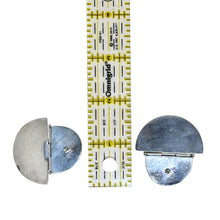 Geometric Hinged Onyx and Sterling Vintage Earring