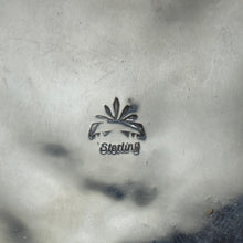 1970s Navajo Sterling Red Coral Teardrop Pendant