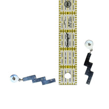 Modernist Taxco Sterling Zig-Zag 1970s Earrings