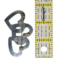 Triple Heart Sterling Pin