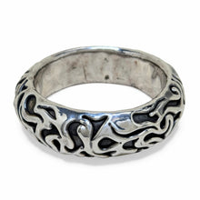 Large Electroform Sterling Bangle