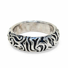 Large Electroform Sterling Bangle