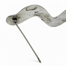 Silver Sculptural Taxco Pin
