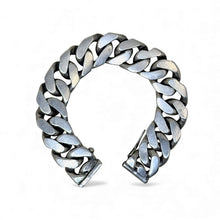 MEGA Sterling Curb Chain Bracelet