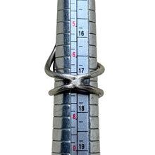 Sterling Amorphous Ring Size 6.5