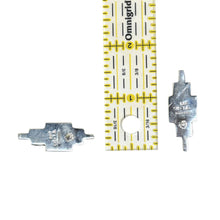 Taxco Modernist Chain Motif Sterling Earrings