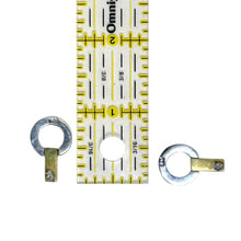 Sterling & Brass Modernist Taxco Earring