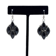 Onyx Sterling Southwestern Earring