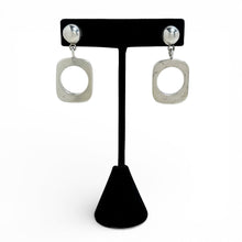 Taxco Chunky Geometric Sterling Earrings