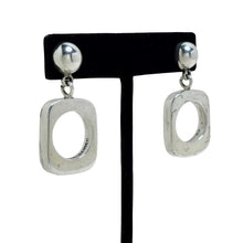 Taxco Chunky Geometric Sterling Earrings