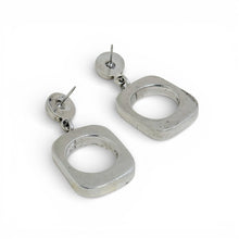 Taxco Chunky Geometric Sterling Earrings