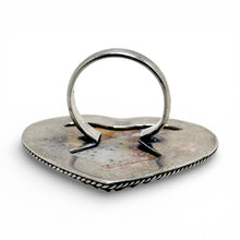 HUGE Ocean Jasper Sterling Southwestern Ring Size 10