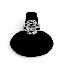 Sterling Knot Ring Size 8 3/4