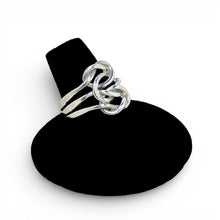 Sterling Knot Ring Size 8 3/4