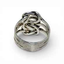 Sterling Knot Ring Size 8 3/4