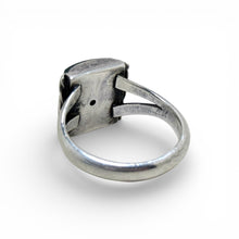 Sterling Bloodstone Ring Size 10