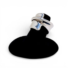 Electroform Modernist Hollow Sculptural Ring Size 7